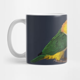 yellow-headed caique Mug